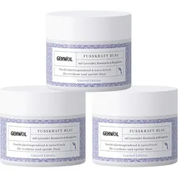 3er Pack GEHWOL Fusskraft BLAU trockene und spröde Haut (3x50ml)