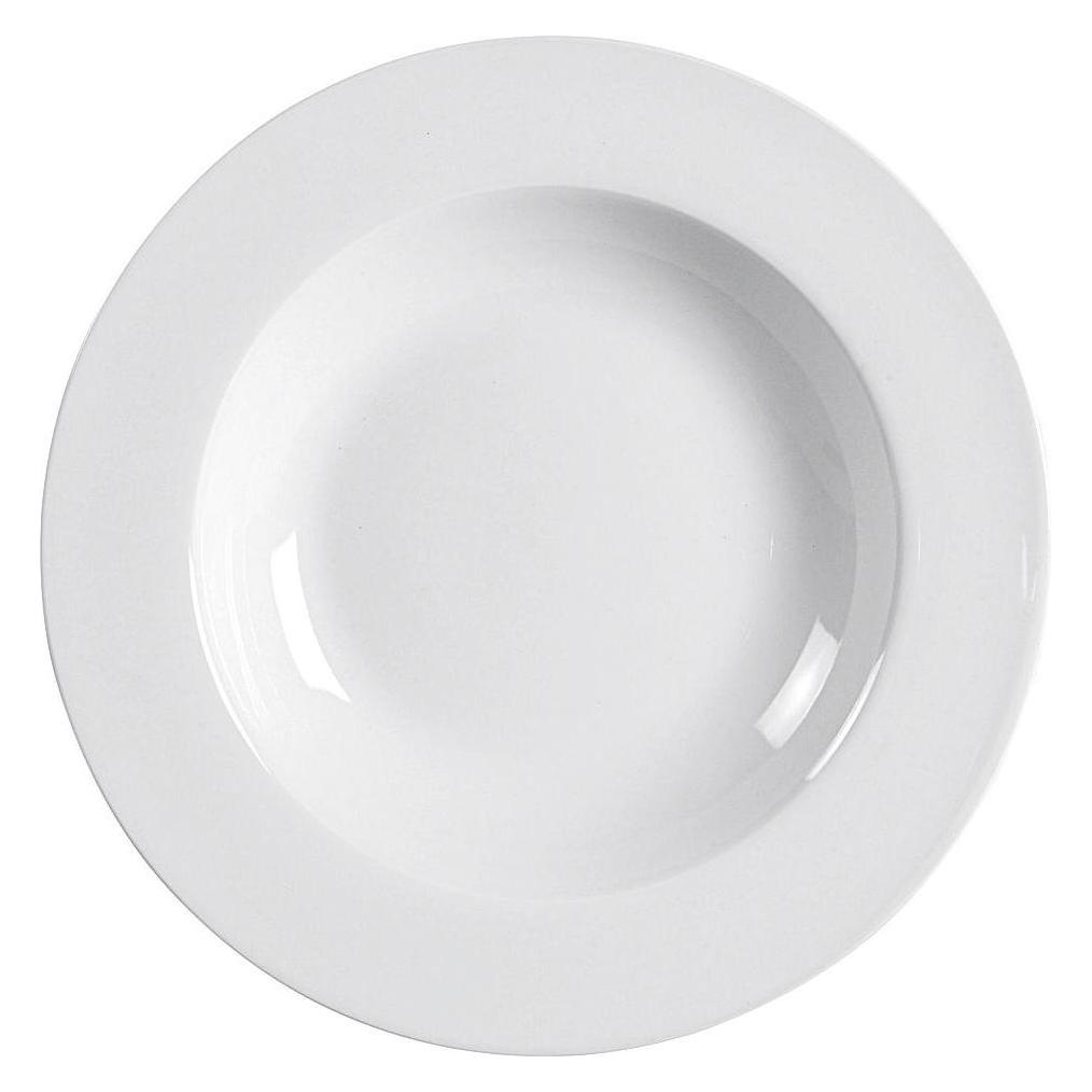Gretsch Suppenteller Classico Ø21,5cm weiss (6x, 21.50 cm) (RETSCH) Mindestbestellmenge: 6 Stück