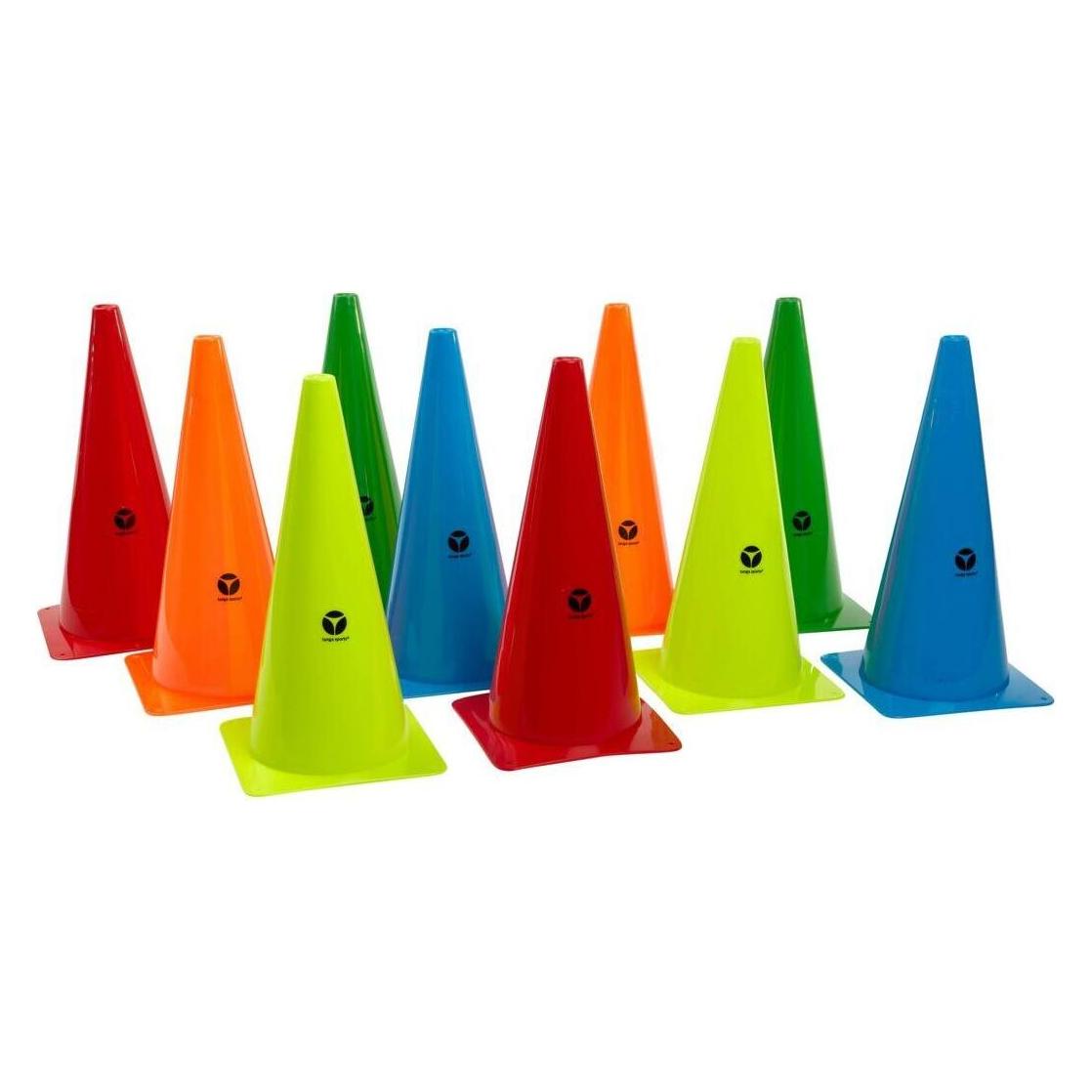 Tanga Sports Markierkegel 10er-Set MAXI (M/4037, F11359)