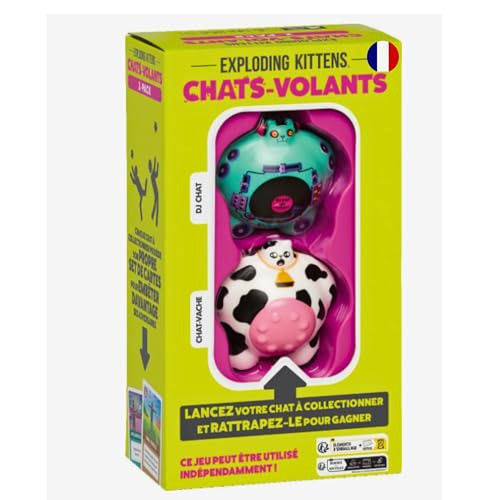 Asmodee - Katzen - Vliegen: Set 2 Katten, nummer 4 - Bordspel
