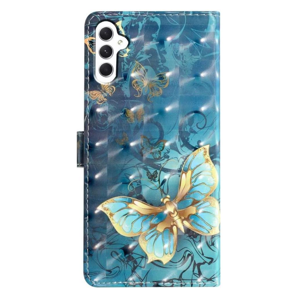 Cover-Discount Galaxy A55 - Etui Glitzer Effekt Schmetterling (Samsung Galaxy A55) (660173119C)