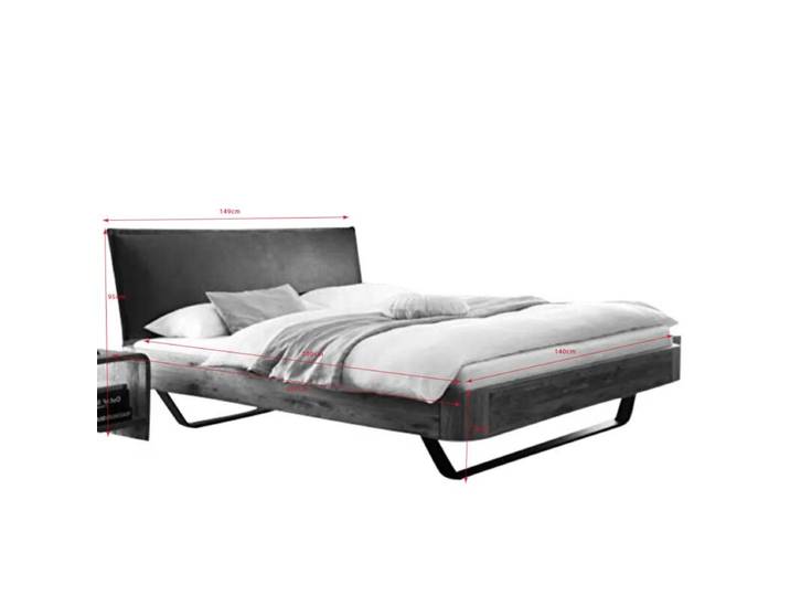 Hasena Oak-Puro Cussina Modul 18 Slitto Massivholzbett inkl. Kop