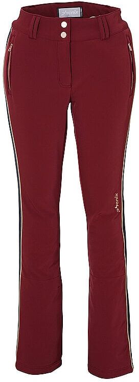 PHENIX Damen Skihose dunkelrot   42 W