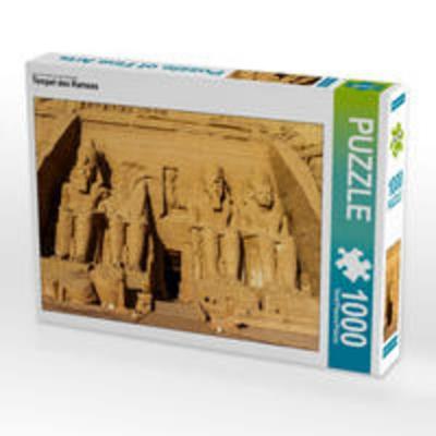 CALVENDO Puzzle Tempel des Ramses | 1000 Teile Lege-Größe 64 × 48 cm Foto-Puzzle für glückliche Stunden