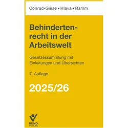 Conrad-Giese:Behindertenrecht in der Ar, Fachbücher von Diana Ramm, Maren Conrad-Giese, Daniel Hlava