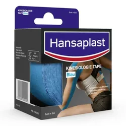 Hansaplast Kinesiologie Tape blau 1 St Bandage