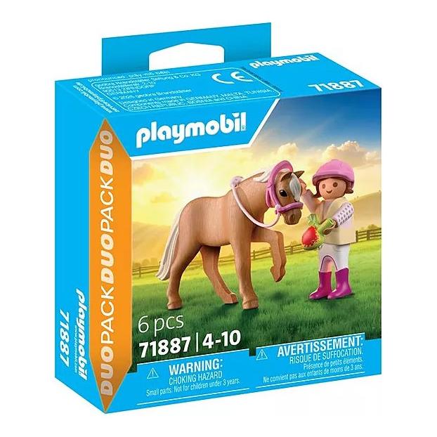 Playmobil 71887 DuoPack Mädchen mit Pony (71887) (71887)