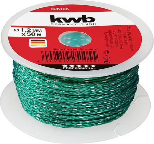 Kwb 925105 Maurerschnur, grün 50m