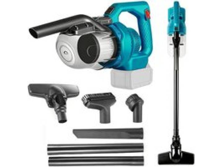 Aspirateur à main sans fil - Aspiration puissante 16000Pa - Compatible Makita 18V - 4 embouts interchangeables