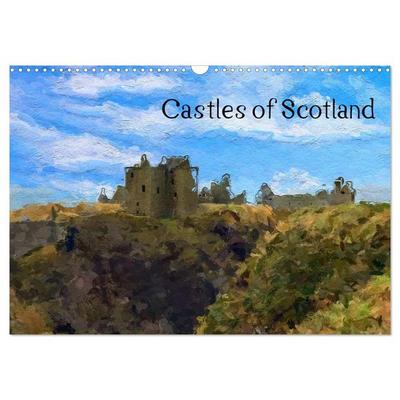 Castles of Scotland (Wall Calendar 2026 DIN A3 landscape), CALVENDO 12 Month Wall Calendar