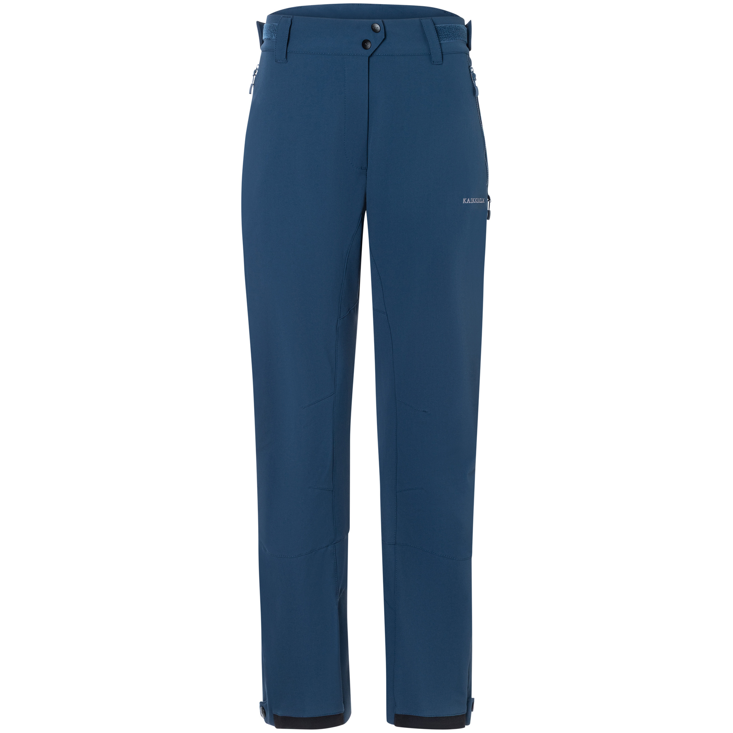 Bergzeit Basics Kaikkialla Varkaus Hose Damen Softshellhose blau Größe S Trekking Windabweisend Wasserabweisend