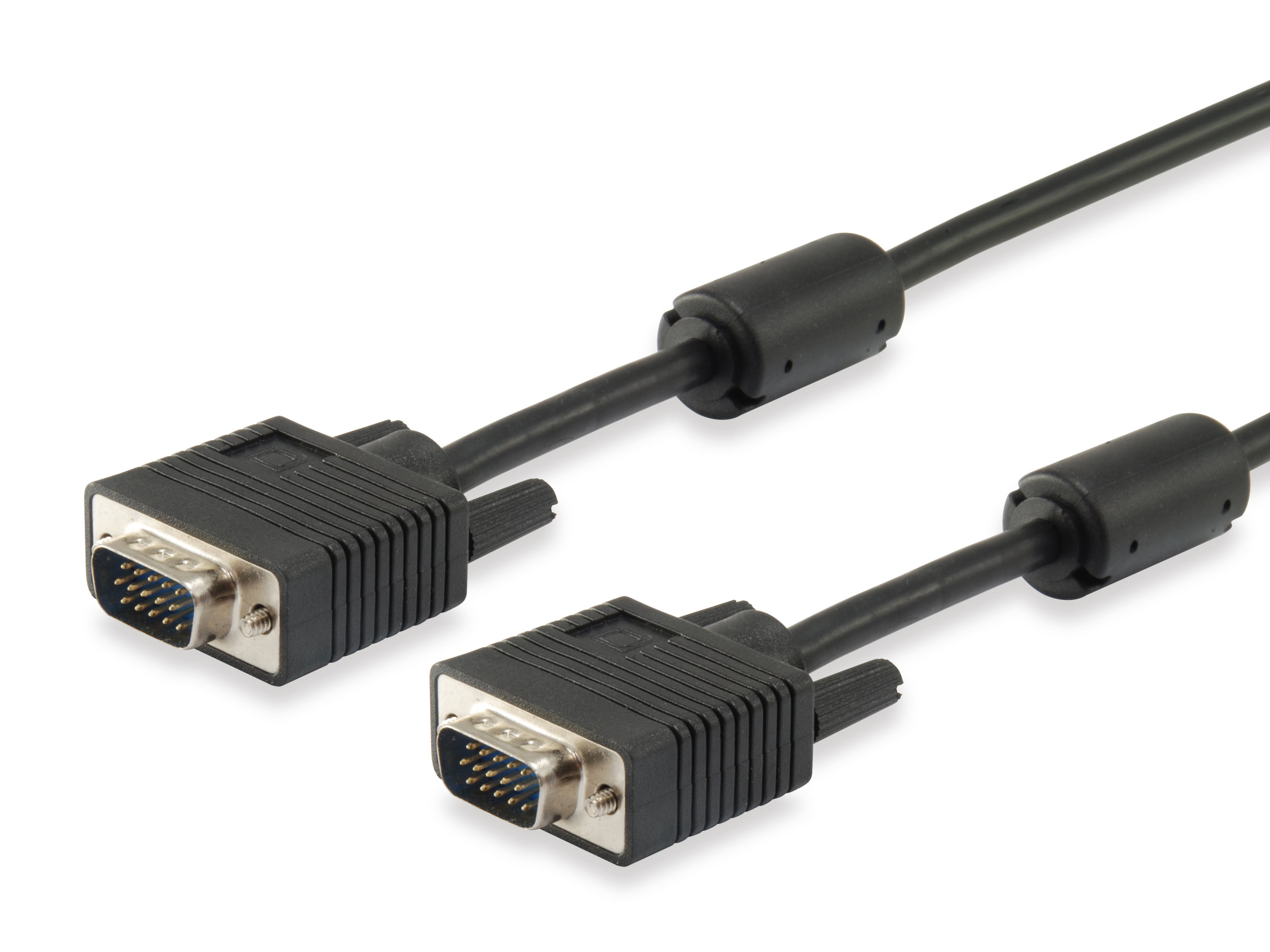 EQUIP HD15 VGA Kabel, 10m, schwarz