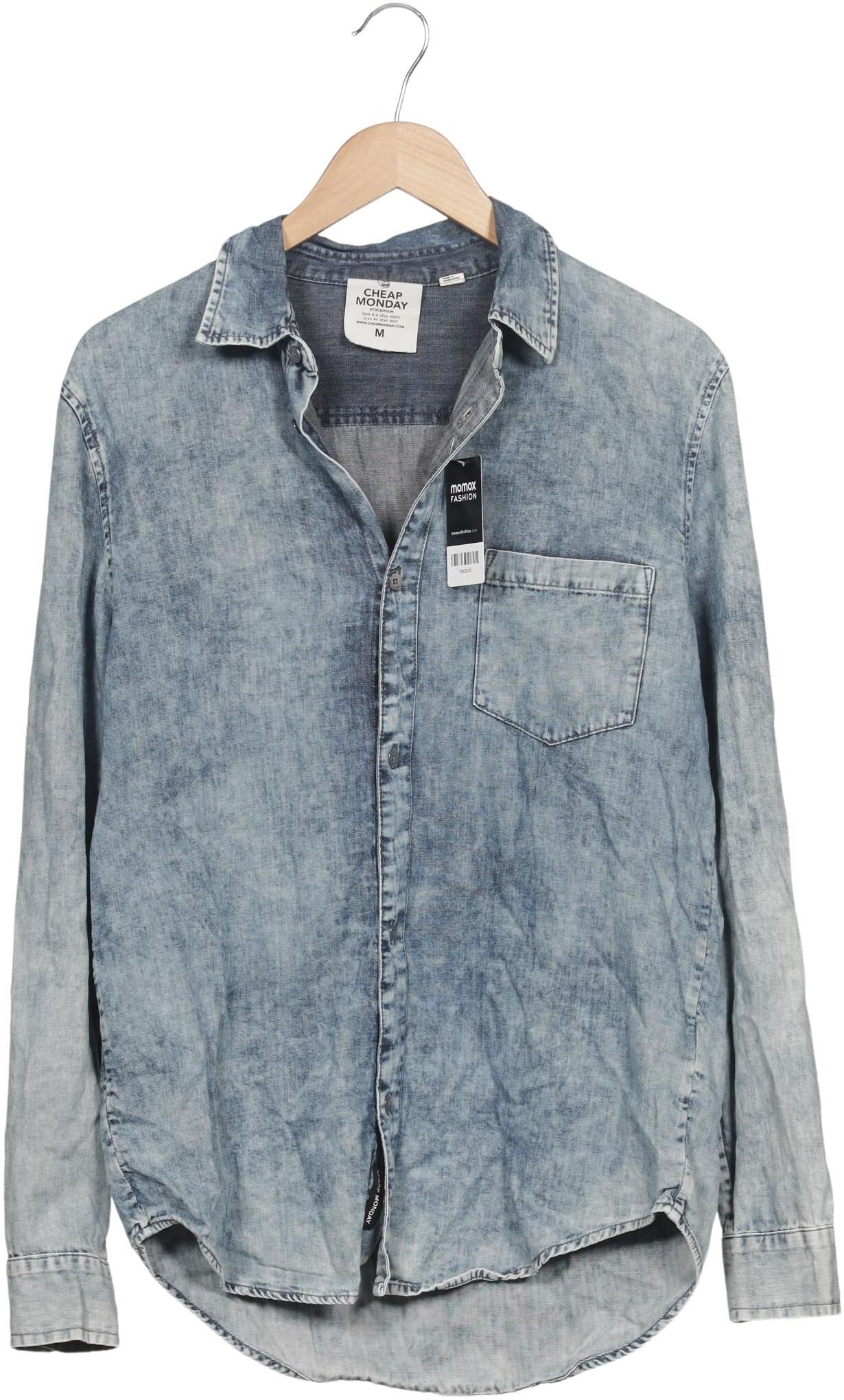 Cheap Monday Herren Hemd, Hellblau, Gr. M, Baumwolle - Second Hand