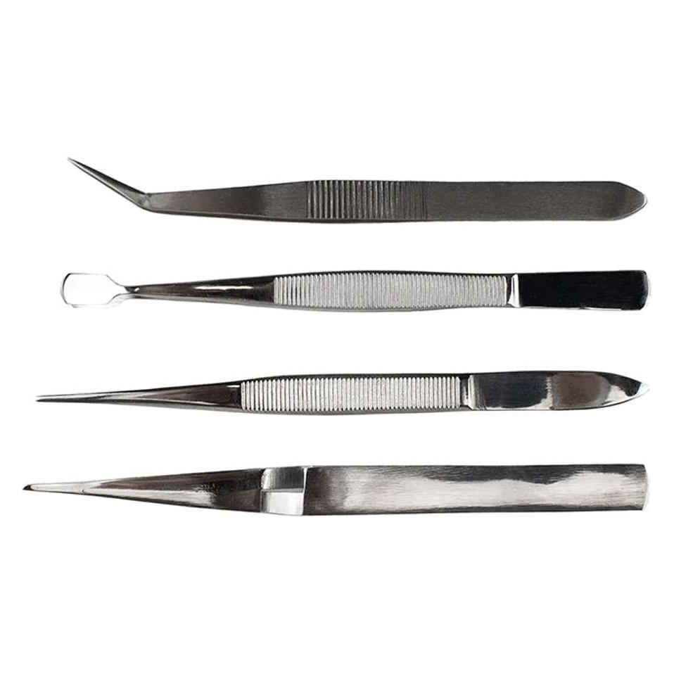 Excel Tweezers - 4 Teiliges Set m. Beutel (30416)