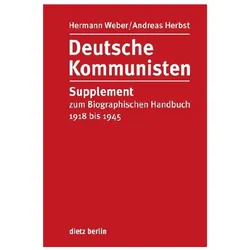 Deutsche Kommunisten, Fachbücher von Hermann Weber, Andreas Herbst
