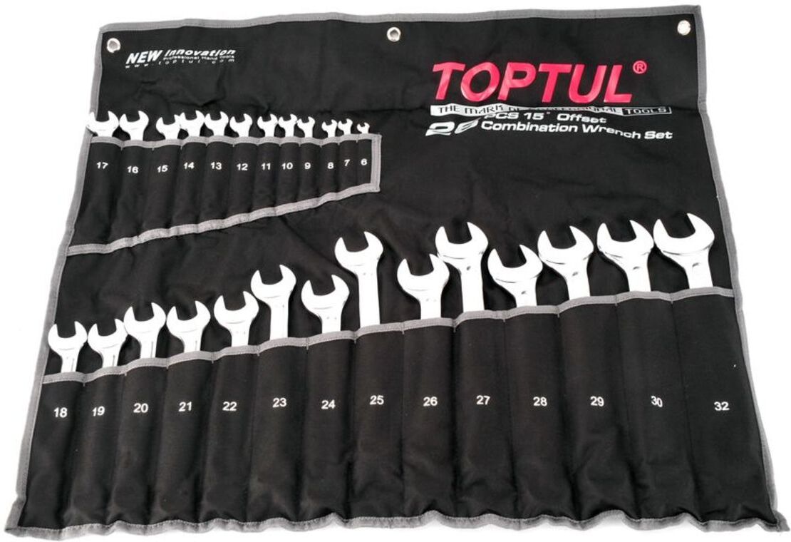Maul-Ringschlüsselsatz TOPTUL GPAW2601