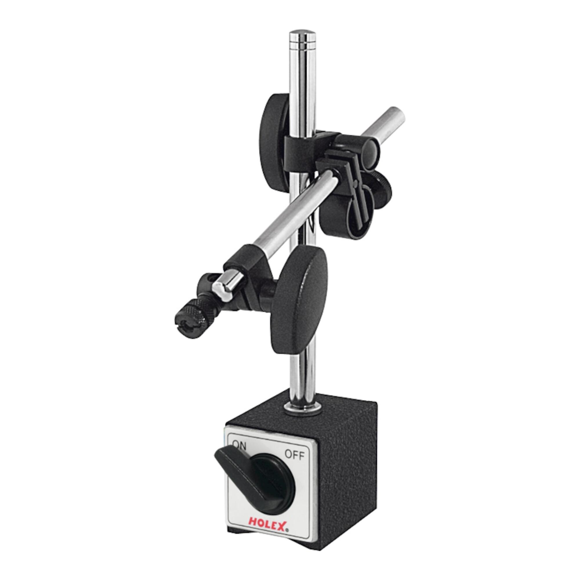 Holex Magnet-Messstativ mit Feineinstellung 1 | mit Gelenkarm und Zentralklemmung, 441210 (441210 1)