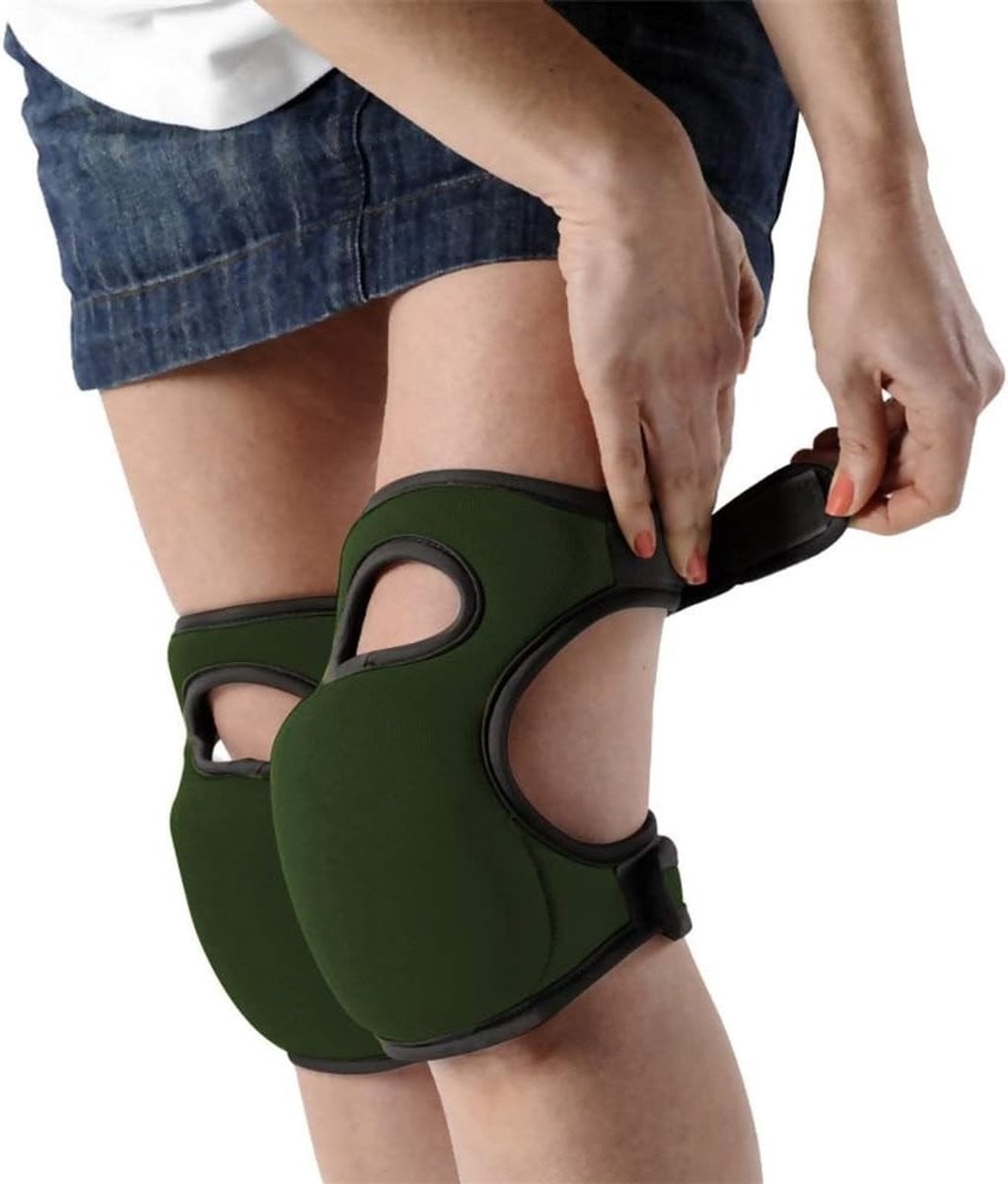 Comfortabele kniebeschermers voor tuinieren, 1 paar kniekussens voor knielen en schrobben