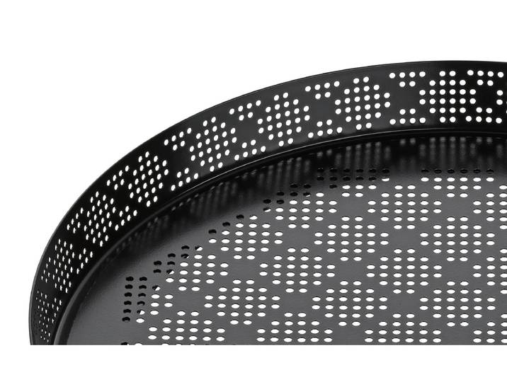 Backform KAISER 28 cm Schwarz , schwarz, Ø:28cm, Stahl, Küchenformen, Backform