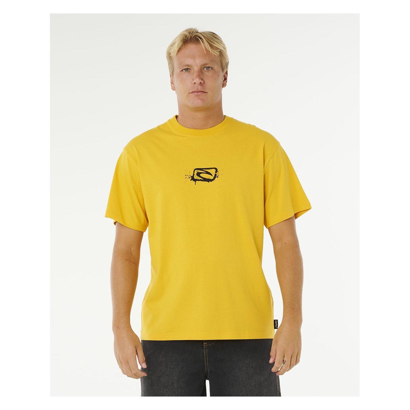 Rip Curl Medina Inner Vision Spray Tee Gelb (S) (71803521)