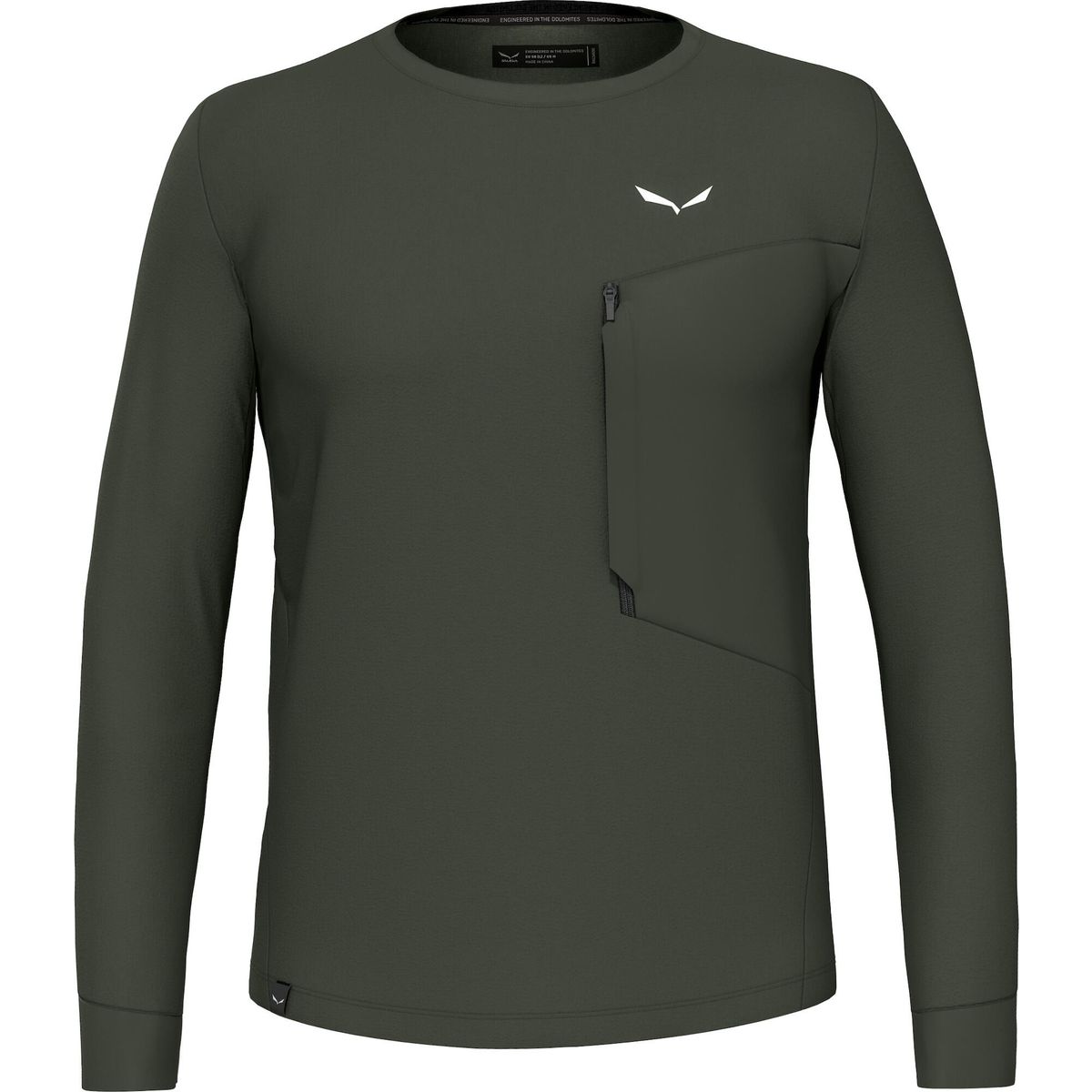 Salewa Puez Am/Durastretch Pullover M dark olive (5280) 52/XL 00-0000028847-5280-52/XL