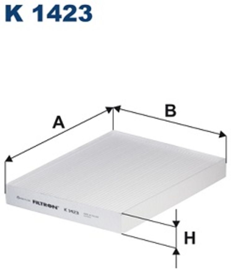 Innenraumluftfilter FILTRON K 1423
