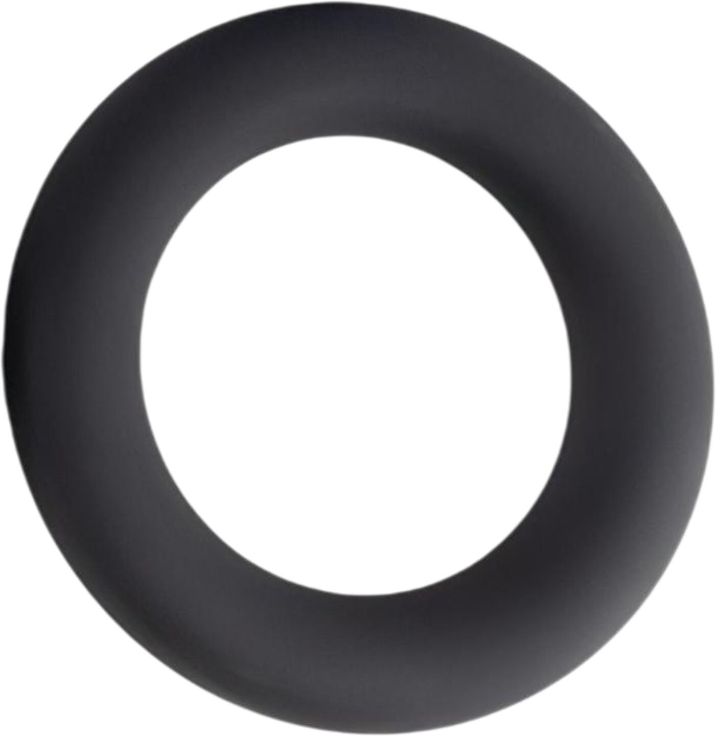Pulselock Cirkl - black flexible silicone testicle ring (40 mm)