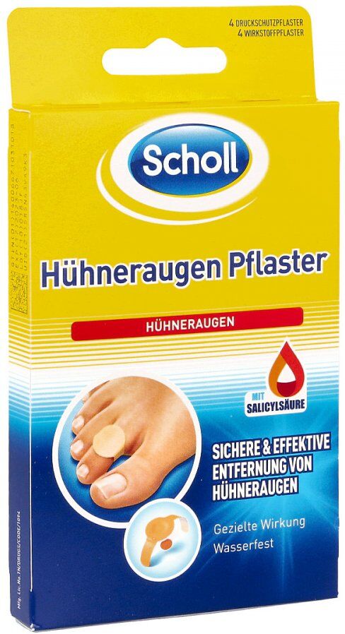 Scholl Hühneraugen Pflaster