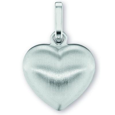 Kette mit Anhänger ONE ELEMENT "Herz Herz Anhänger aus 925 Silber", silber, Halsketten, Damen, Silber 925 (Sterlingsilber), Ein Geschenk von Herzen – zart, elegant & voller Symbolik