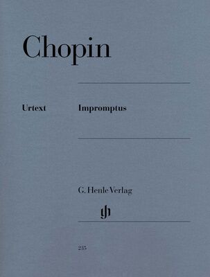 Henle Verlag Chopin Impromptus
