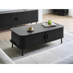 COUCHTISCH Schwarz Bradley