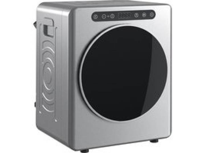 Sèche-linge à évacuation 5 kg 1000 W chargement frontal argent