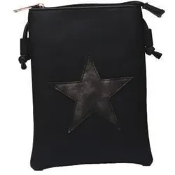 Veggieleder Crossbag 177-001 (Black)