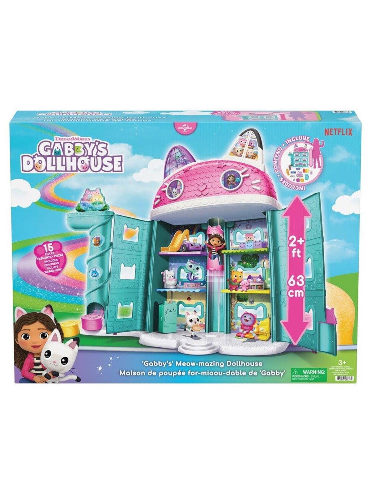 Gabby's Dollhouse Meow-Mazing Dollhouse