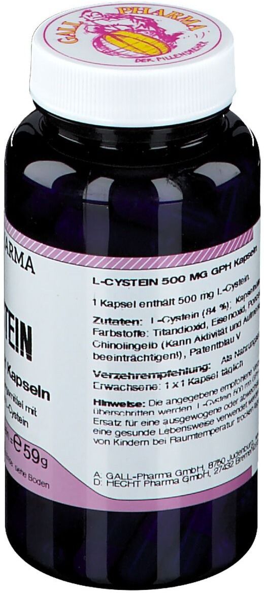GALL PHARMA L-Cystein 500 mg Kapseln 100 St
