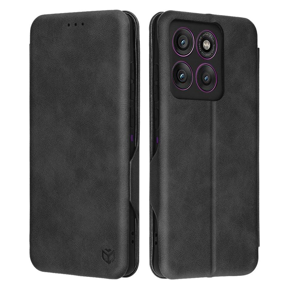 Techsuit - Safe Wallet Plus - Motorola Edge 60 Pro - Black (Motorola Edge 60 Pro) (58345977)