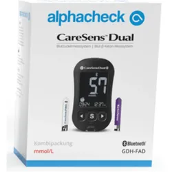 Alphacheck Caresens Dual Blutzuckermessg Mmol/L Ko 1 ST