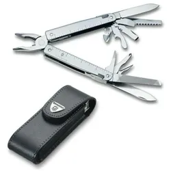3.0327.LB1 SwissTool X, in Leder-Etui, Blister