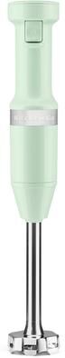 KitchenAid Corded Variable-Speed Immersion Blender in Pistachio with Blending Jar