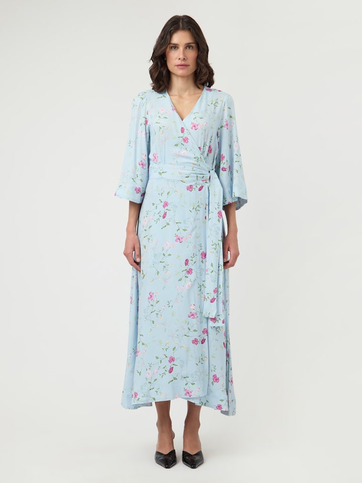 YAS Kleid in Hellblau - S