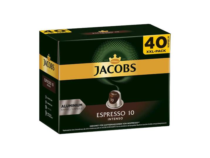 Jacobs Kaffeekapseln Espresso 10 Intenso 40 Stück