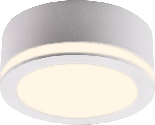 Heitronic LED-Aufbauleuchte LED LED fest eingebaut 10W Warmweiß Weiß