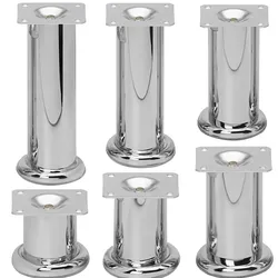 Möbelfuß 4er SET Möbelfüße 48mm Sockelfüße Schrankfuß Sockelfuß Sofafuß Fuß 180 mm 4er SET