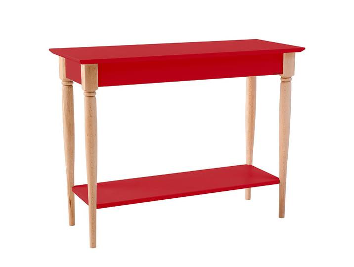 Console 105cm Rouge/Rouge
