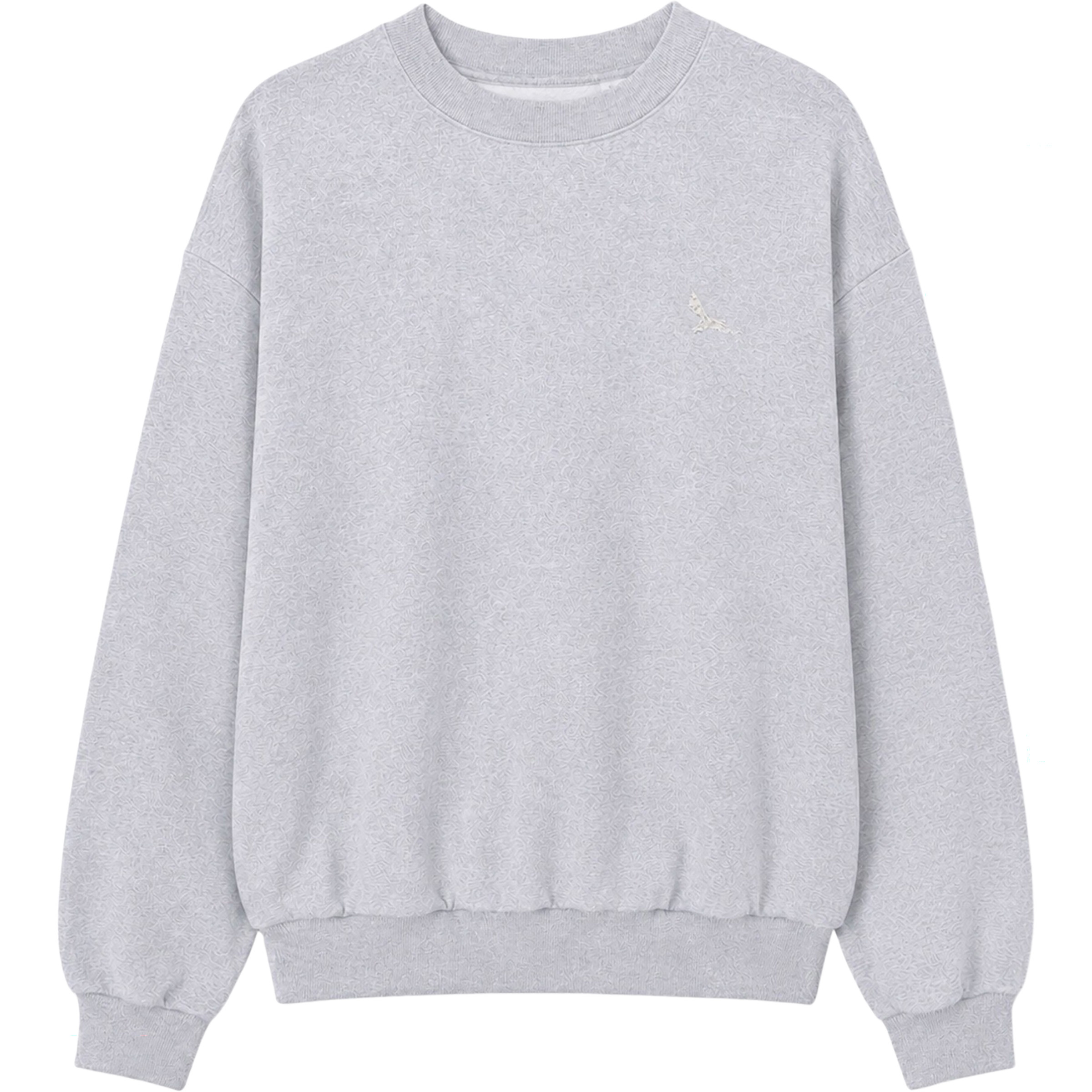 Mazine Back Print Damen Pullover grau Größe S Lifestyle Hautfreundlich