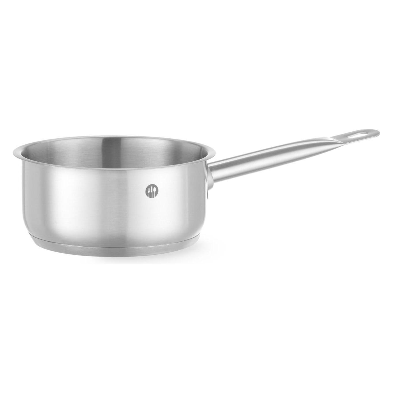 Hendi Stielkasserolle KitchenLine (Stielkasserolle, Edelstahl, 24 x 11 cm) (838303)
