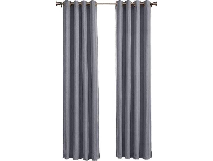 Larson - Luxe hotel blackout gordijn - met ringen - 3m x 2.5m - Lichtgrijs