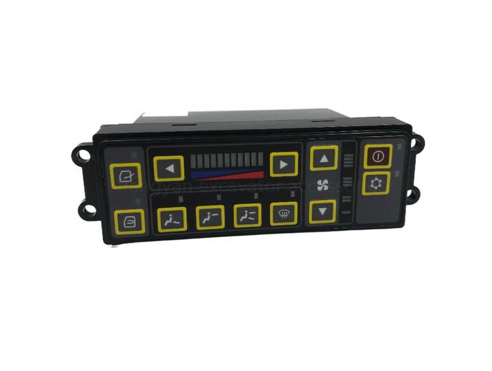 Pièces d'excavatrice pour Hyundai R80 110 150 215 225 335 445-7, panneau de commande de commutateur de climatiseur