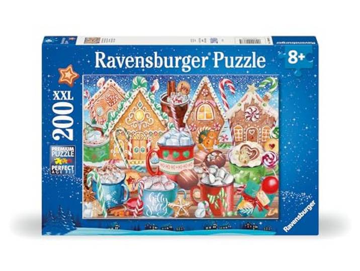 Kinderpuzzle 200 XXL Teile - Süße Weihnachten