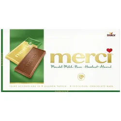 merci® Mandel-Milch-Nuss Schokolade